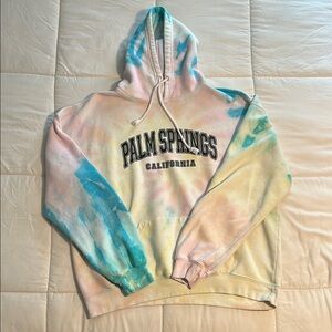 Palm Springs California Tie-Dye Hoodie